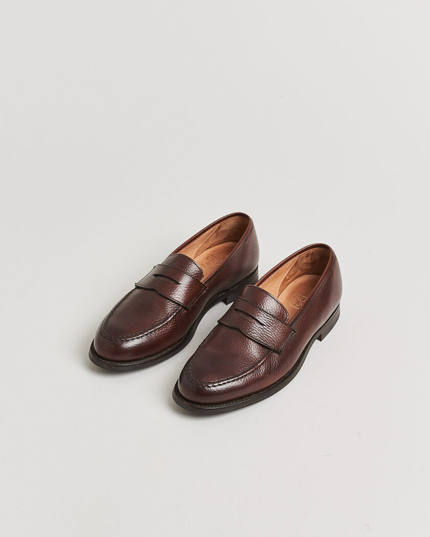 Pre-owned Crockett & Jones Boston City Sole Dark Brown Calf UK7 - EU41 – Bruin