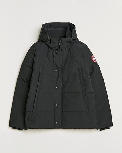 Pre-owned Canada Goose Wyndham Parka Black L – Zwart
