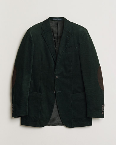 Pre-owned Polo Ralph Lauren Corduroy Green Blazer 48 – Vert