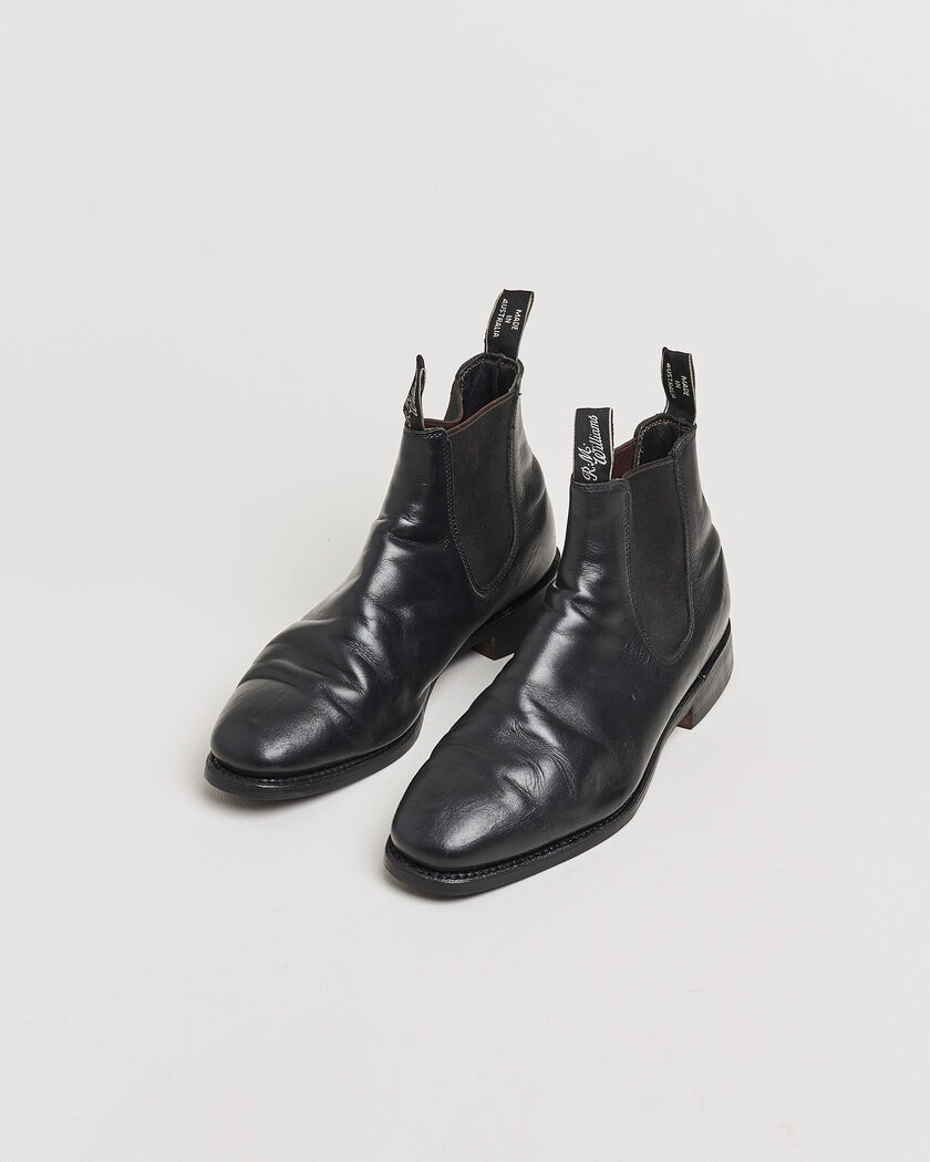 Pre-owned R.M.Williams Comfort Craftsman G Boot Yearling Black UK9 - EU43,5 – Noir