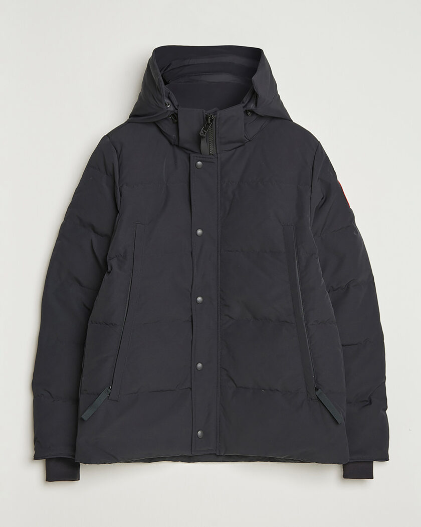 Pre-owned Canada Goose Wyndham Parka Black S – Noir