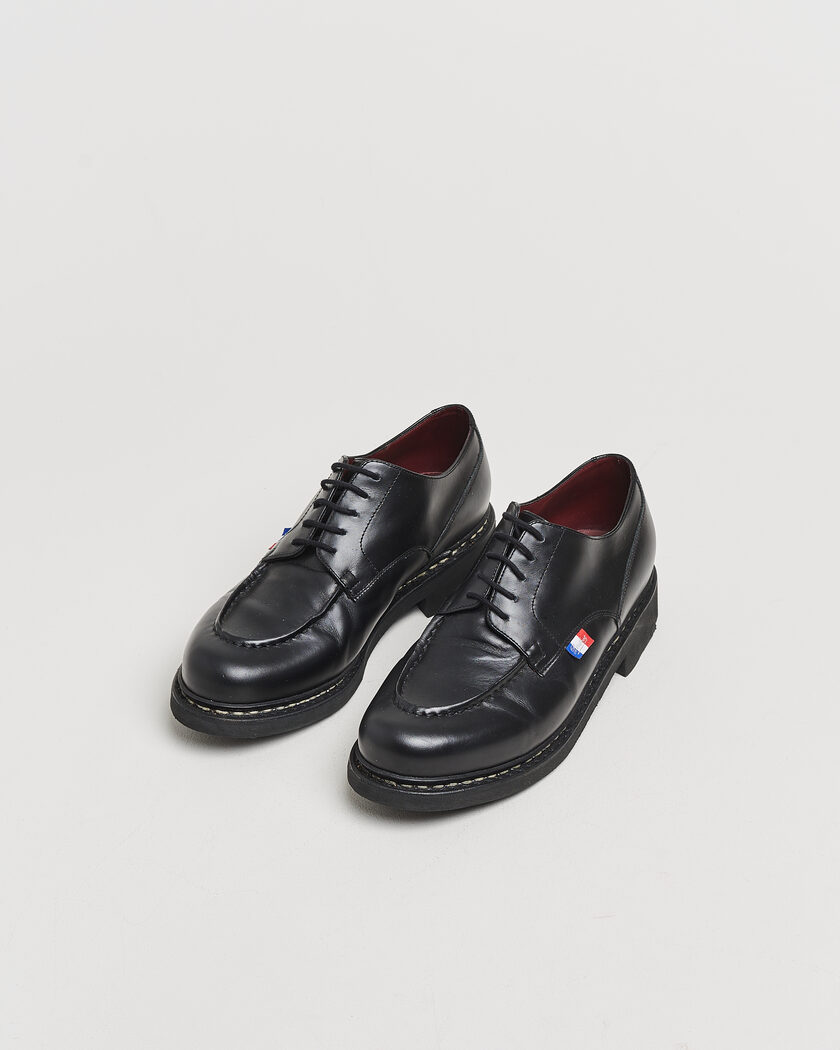 Pre-owned Paraboot Chambord Derby BBR Black UK8,5 - EU42,5 – Noir
