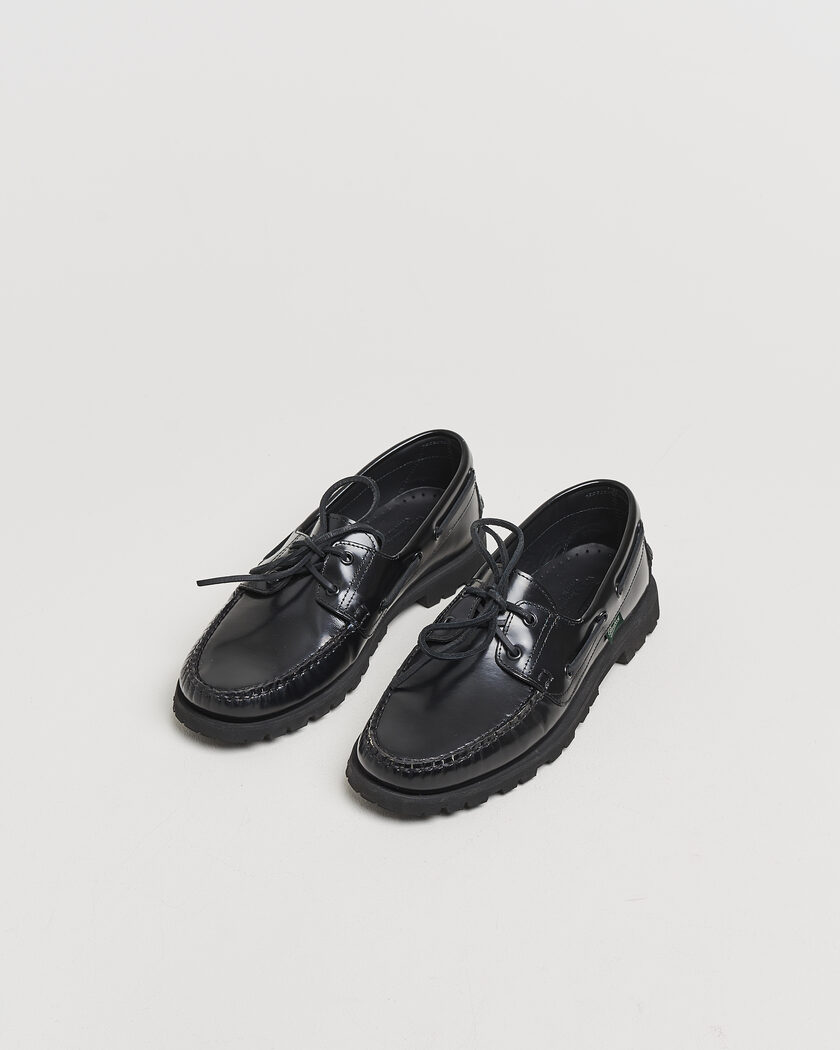 Pre-owned Paraboot Malo Moccasin Black UK7,5 - EU41,5 – Noir
