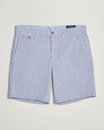  Bedford Seersucker Shorts Blue/White