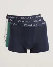  3-Pack Trunk Boxer Black/White/Green