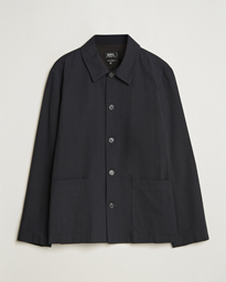  Brest Seersucker Overshirt Black