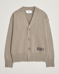  Embroidered Knitted Cardigan Ash