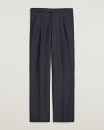  Capri Wool Trousers Navy