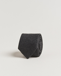  Cashmere 8cm Tie Dark Grey