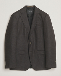  Hutson Wool Blazer Dark Brown