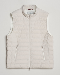  Nylon Gilet Light Beige