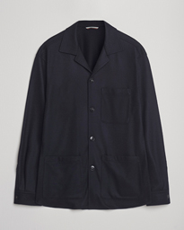  Wool Shirt Jacket Navy