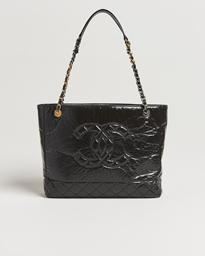 Chain Tote Bag Black
