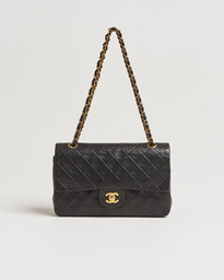  Classic Double Flap Medium Lambskin Black