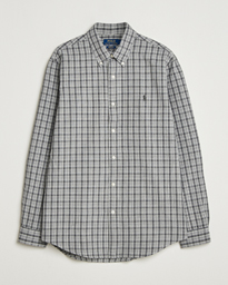 Polo Ralph Lauren Custom Fit Checked Shirt Grey Heather Multi