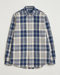 Polo Ralph Lauren Custom Fit Checked Shirt White/Navy Multi