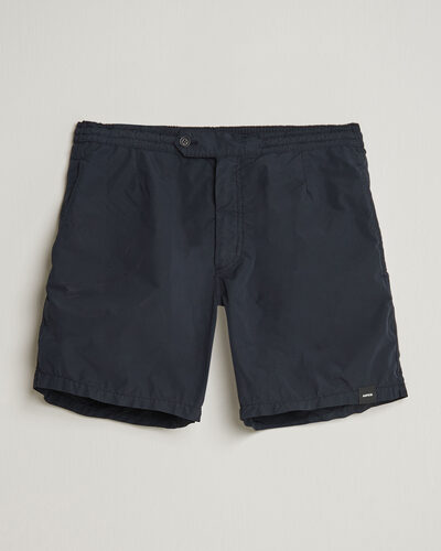 Aspesi Caprese Nylon Swim Trunks Navy