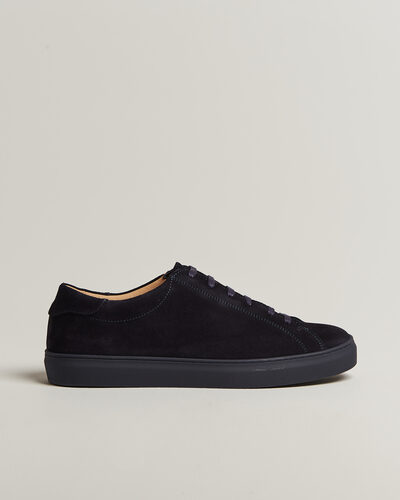 Myrqvist Oaxen Monochrome III Sneakers Navy Suede