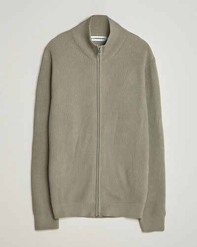 J.Lindeberg Alexis Cotton Full Zip Brindle