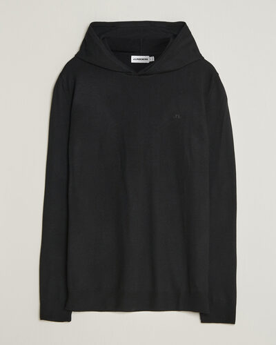 J.Lindeberg Karl Merino Hoodie Black