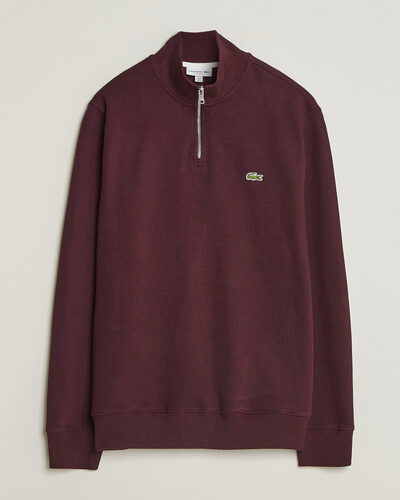 Lacoste Rib Interlock Half Zip Oxalis