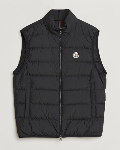 Moncler Contrin Down Vest Black