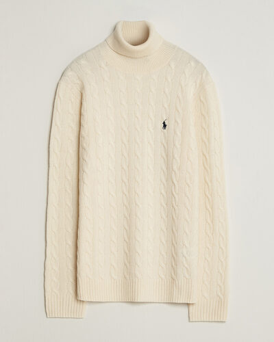 Polo Ralph Lauren Wool/Cashmere Rollneck Andover Cream