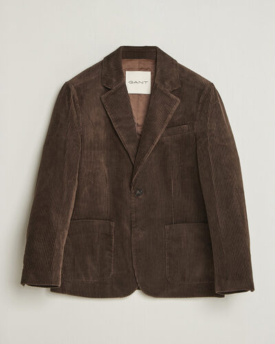 Gant Corduroy Blazer Black Brown