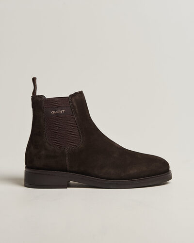 GANT Prepdale Suede Chelsea Boot Espresso Brown