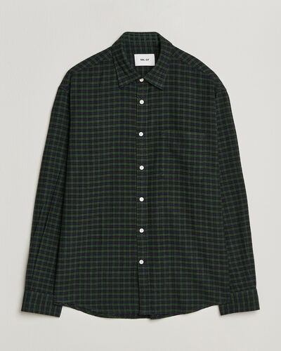 NN07 Deon Flannel Shirt Eden Check