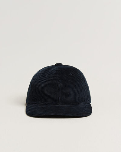 BEAMS PLUS 6 Panel Corduroy Cap Navy
