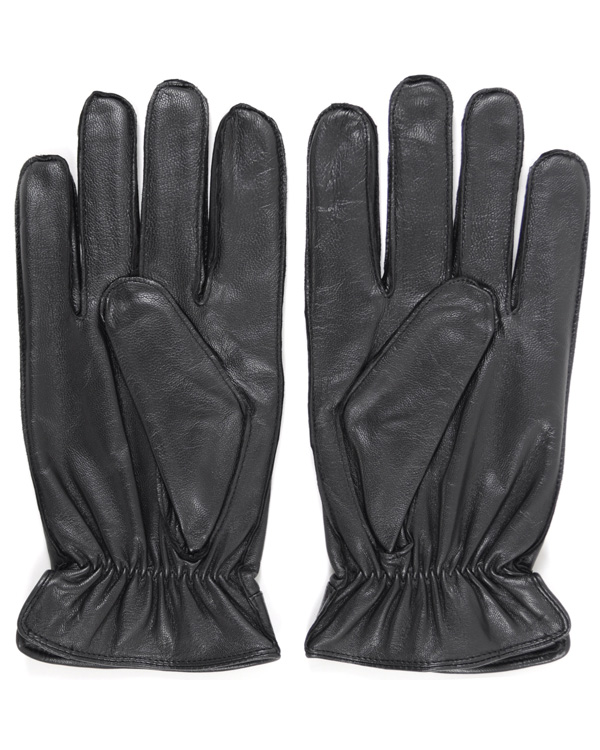 Homme | Gents Glove Plain Black | Amanda Christensen | Gents Glove Plain Black