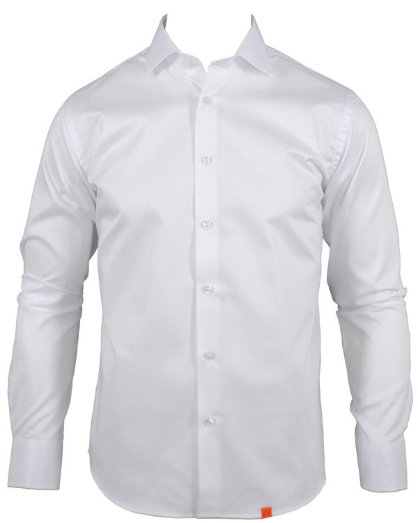 Homme | Chemises | Oscar of Sweden | Skjorta Slim Fit Vit