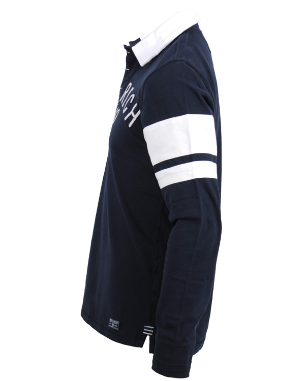 Homme | Pulls Et Tricots | Woolrich | Logo Rugby Navy