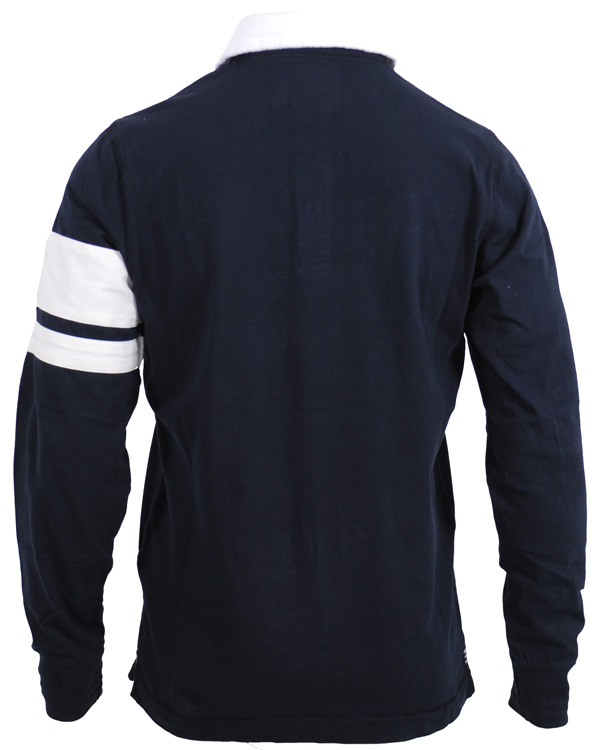 Homme | Pulls Et Tricots | Woolrich | Logo Rugby Navy