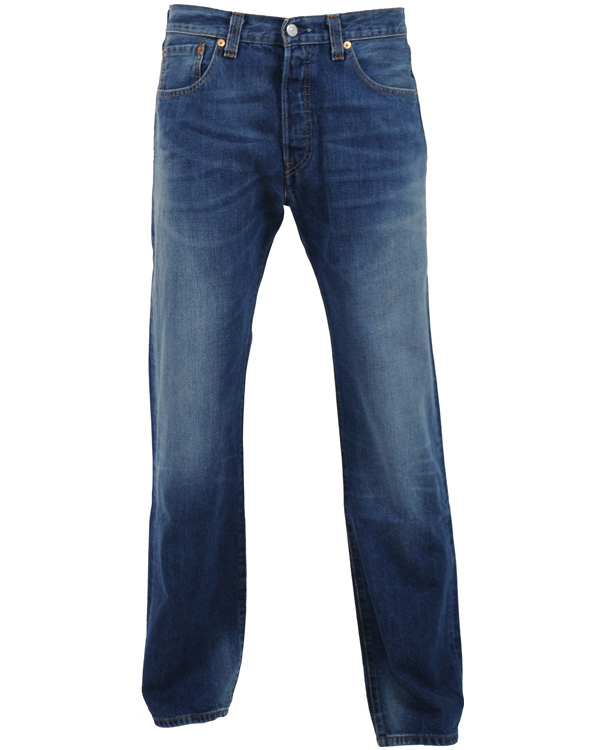 Homme | Pantalons | Levi's | Levis 501 Button Fly Jeans True New