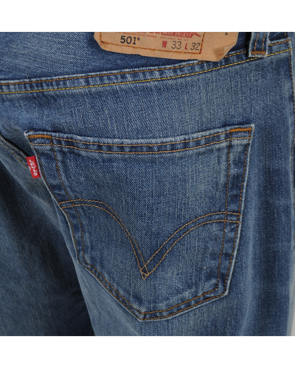 Homme | Pantalons | Levi's | Levis 501 Button Fly Jeans True New
