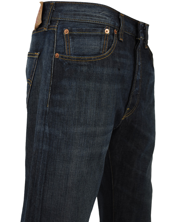 Homme | Pantalons | Levi's | Levis 501 Button Fly Jeans Dusty Black