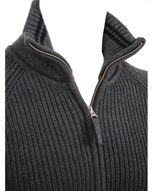 Homme | Pulls Et Tricots | Boomerang | Grinda Halfzip Raglan Sweater Grey Melange