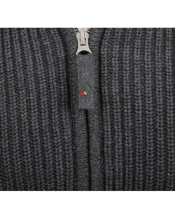 Homme | Pulls Et Tricots | Boomerang | Grinda Halfzip Raglan Sweater Grey Melange