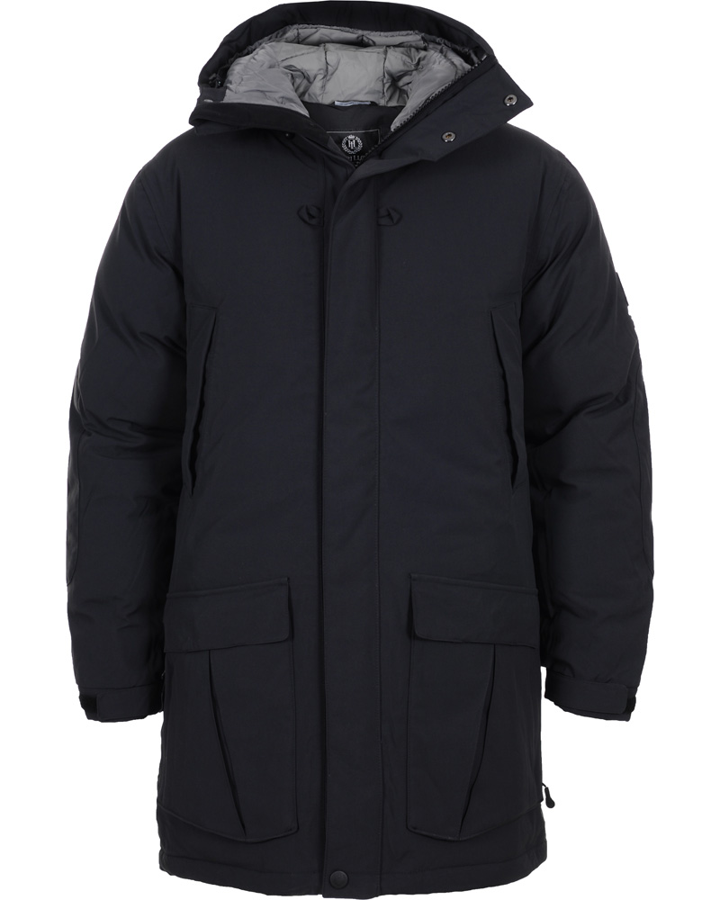 Heren | Jassen | Henri-Lloyd | Henri Lloyd Optimum Heavy Down Parka Black