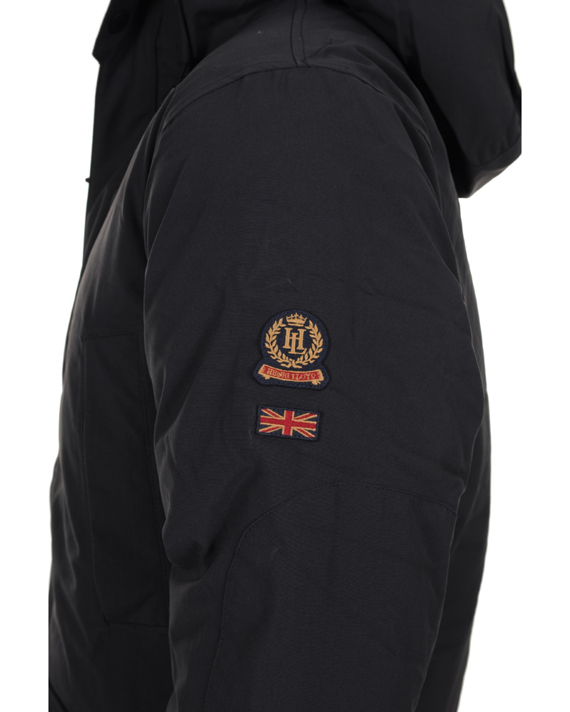 Heren | Jassen | Henri-Lloyd | Henri Lloyd Optimum Heavy Down Parka Black