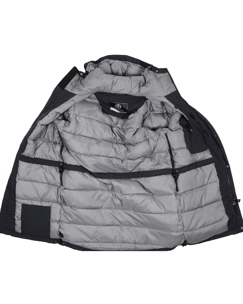 Heren | Jassen | Henri-Lloyd | Henri Lloyd Optimum Heavy Down Parka Black