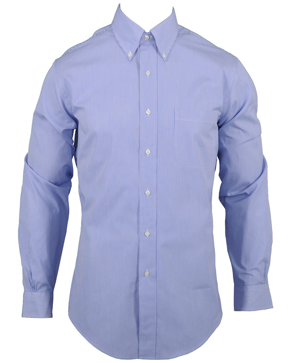 Homme | Chemises | Brooks Brothers | Shirt Slim Fine Line Blue