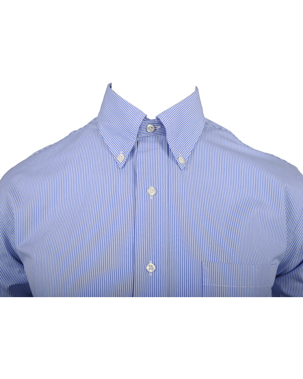 Homme | Chemises | Brooks Brothers | Shirt Slim Fine Line Blue