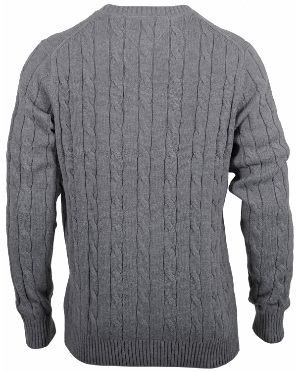 Heren | Truien | Tommy Hilfiger | Classic Cable C-Nk Cf Silver Fog