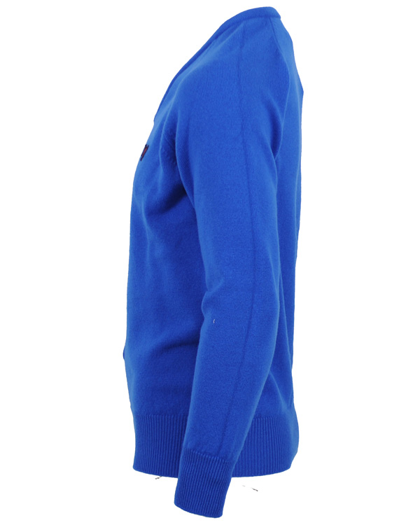 Homme | Pulls Et Tricots | Lyle & Scott | Knitted V-Neck Pullover Snorkel Blue