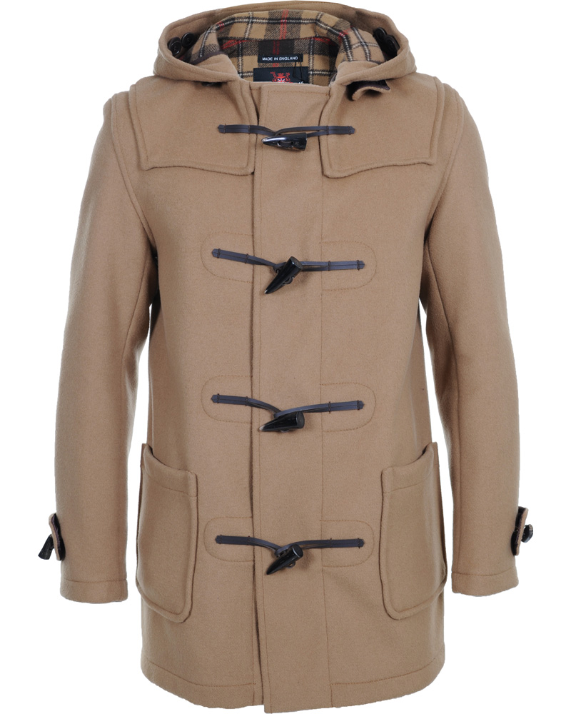 Homme | Manteaux Et Vestes | Gloverall | Mens Mid Length Duffle Coat M3251C New Tan