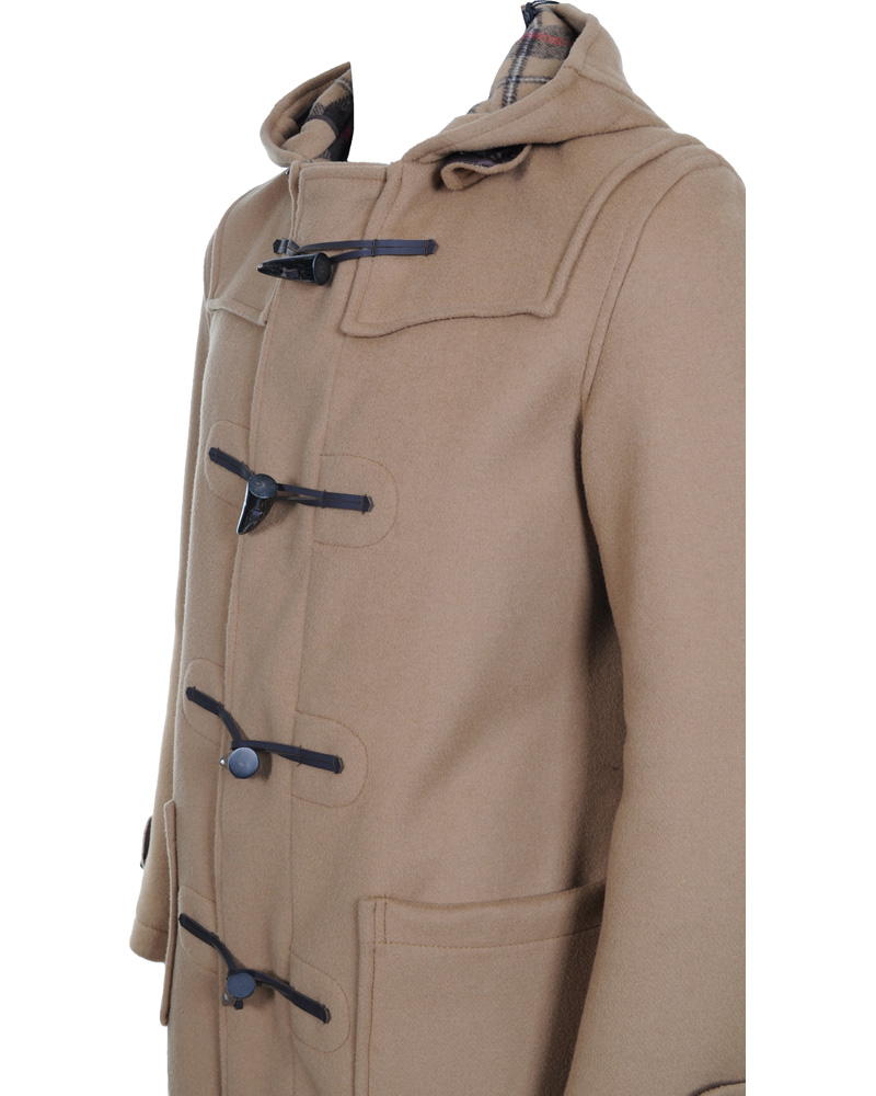 Homme | Manteaux Et Vestes | Gloverall | Mens Mid Length Duffle Coat M3251C New Tan