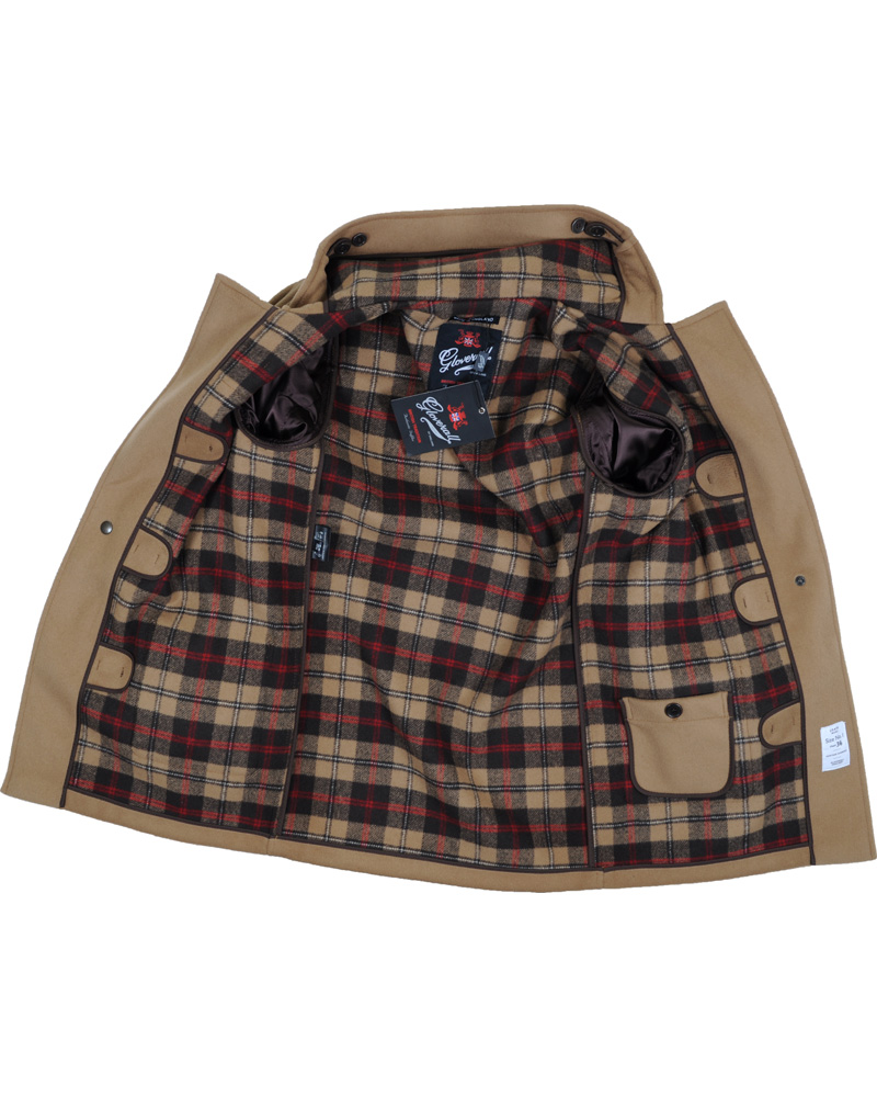 Homme | Manteaux Et Vestes | Gloverall | Mens Mid Length Duffle Coat M3251C New Tan